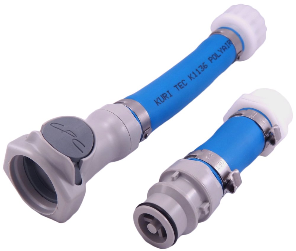 AtlantisA7003 Quick Snap PWC Flush Kit, Black