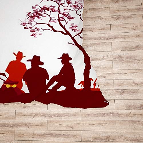 Housse de couette Cowboys Campfire pour une chambre chaleureuse - 6