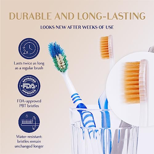 Royal Denta Spazzolino da denti con setole morbide...