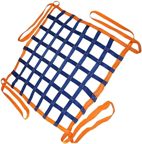Filet de levage robuste de 2 tonnes en maillage carré de 2x2m