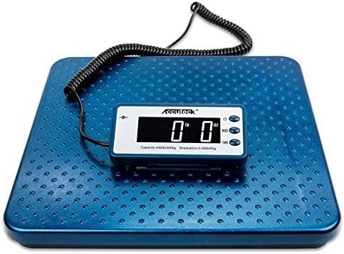 Accuteck 440lb Heavy Duty Digital Metal Industry Shipping Postal scale (ACB440) by ACCUTECK