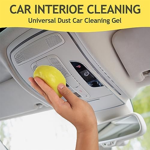 Car Cleaning Gel for Car Cleaning Kit Car Putty Car Slime for Cleaning Car Cleaning Putty for Car Interior Cleaner Car Dust Cleaning Gel for Car Detailing Kit Car Accessories Keyboard Cleaner Yellow 2 Car Cleaning Gel for Car Cleaning Kit Car Putty Car Slime for Cleaning Car Cleaning Putty for Car Interior Cleaner Car Dust Cleaning Gel for Car Detailing Kit Car Accessories Keyboard Cleaner Yellow