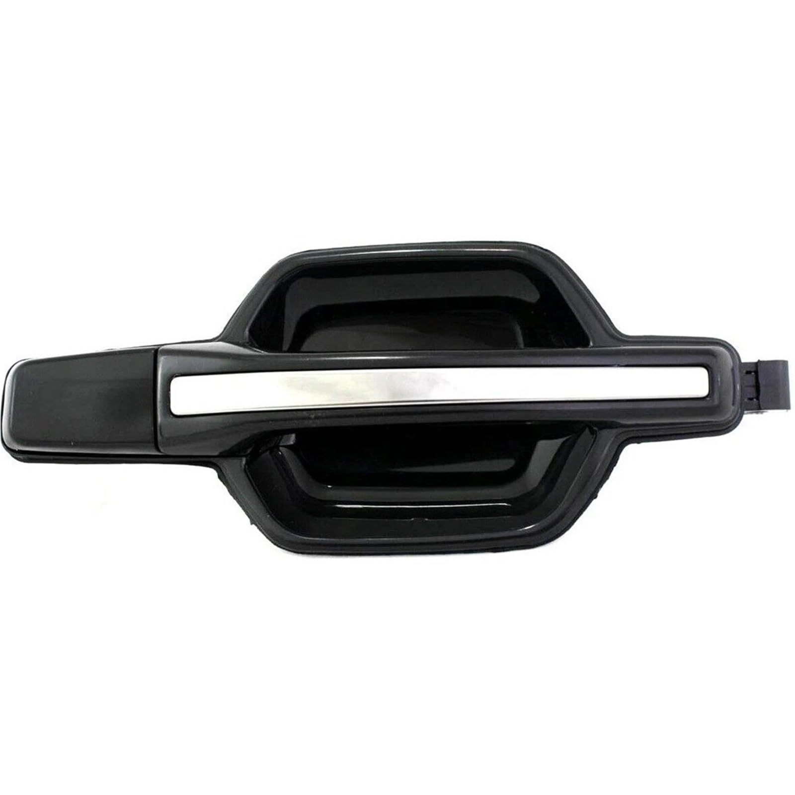 DUDUYANG Car Outside Door Handle for Mitsubishi for Montero 2001-2006 for Pajero 1999 Exterior Outside Door Handle Chrome Black 5716A359XA MR970425