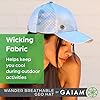 Gaiam Wander Breathable Geo Gray Hat - Cute Women'... #3