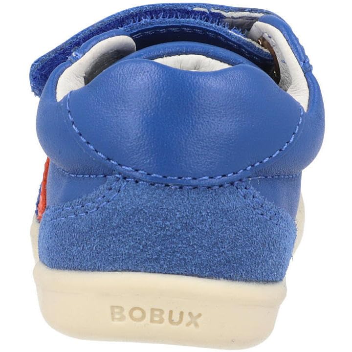 Bobux i-Walk Champ Sneakers Olympian Blue BQ10189JE5LE Leather Suede Kids Comfort Straps3