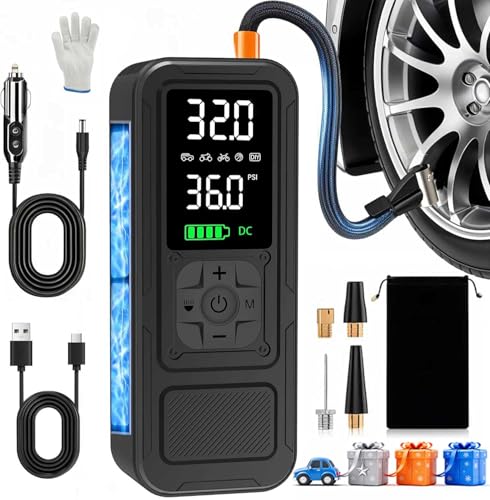 Calmara Y34 Tire Inflator Portable Air Compressor,4X Faster...