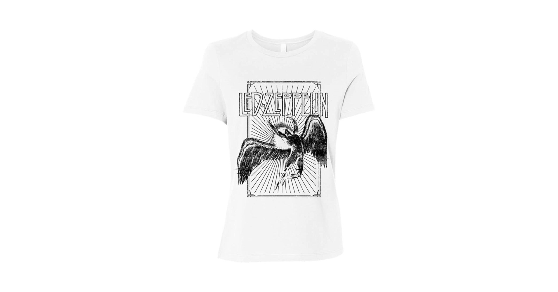 Amazon.com: Led Zeppelin T Shirt Icarus Burst Band Logo