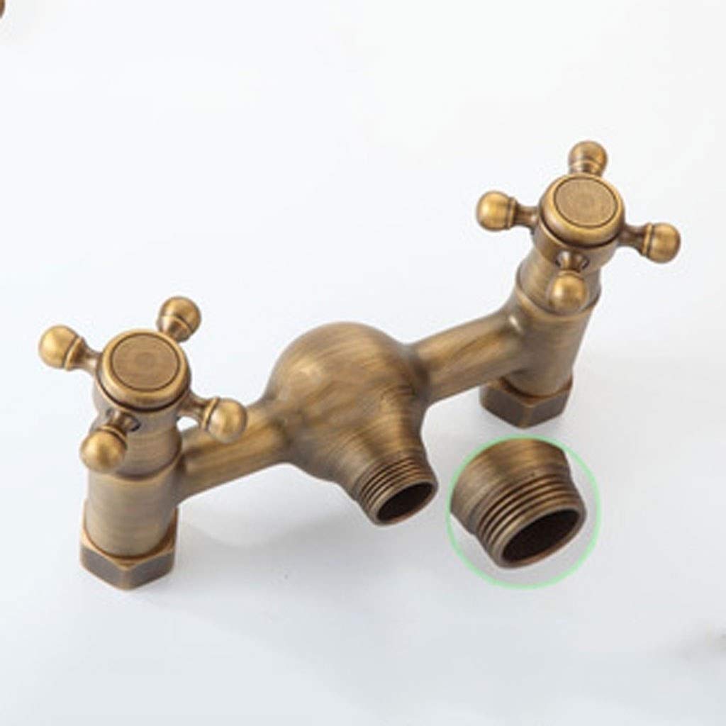 Retro mosiężny system prysznicowy z deszczownicą zestaw prysznicowy z kranem i armaturą łazienkową dla doświadczenia w spa.