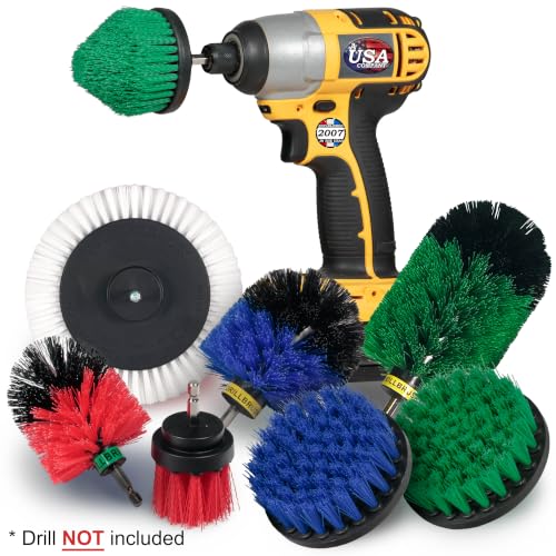 Image of Cordless Household Cleaning Tools - Car Interior Brushes for Detailing