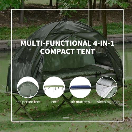 Combo Camping con Cama y Tienda Elevada Portátil miniatura 3