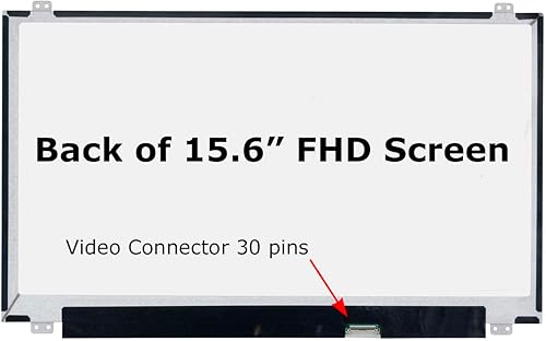 Miniatura 2 de SCREENARAMA Nueva pantalla de repuesto para Dell G3 3579 P75F P75F003 (modelos 2022) (30pin 60Hz con TABS) FHD 1920x1080 IPS LCD pantalla LED con