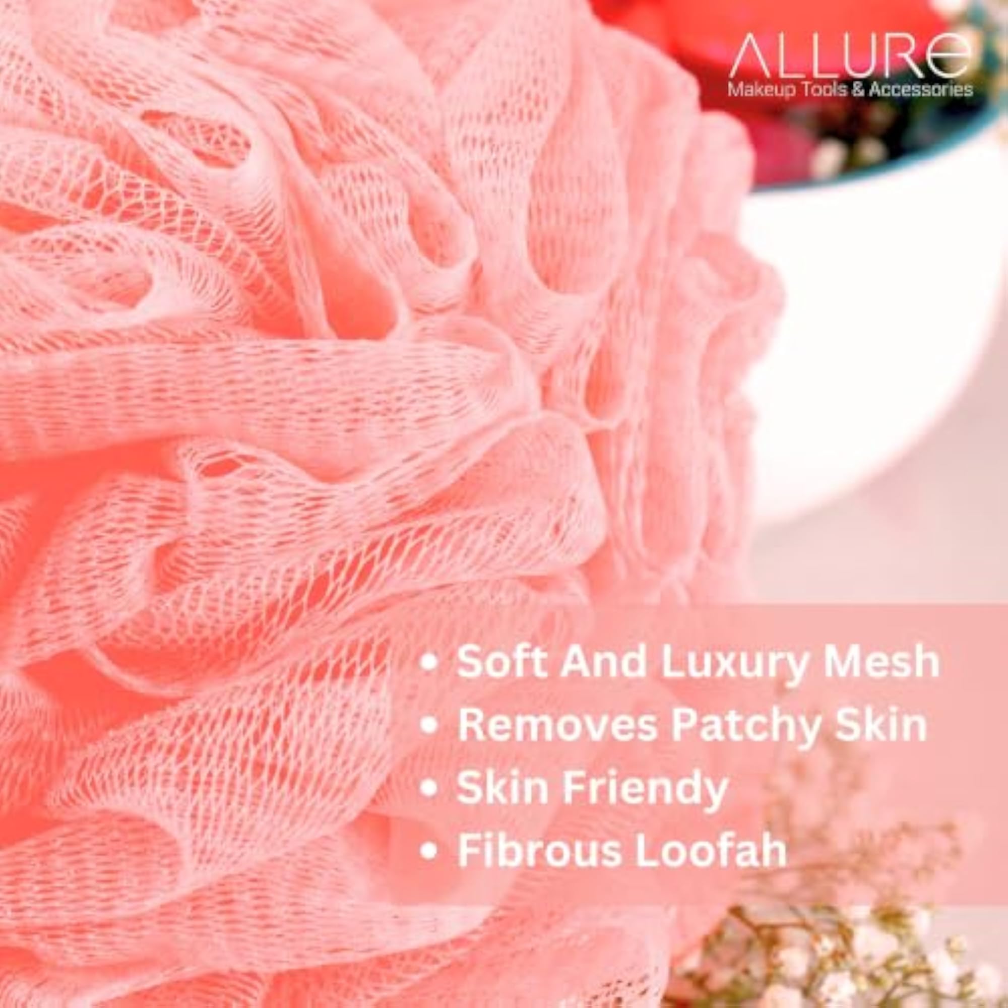 Luxury XL Size Loofah Sponge, Pack Of 2 for Ultimate Bathing Experience