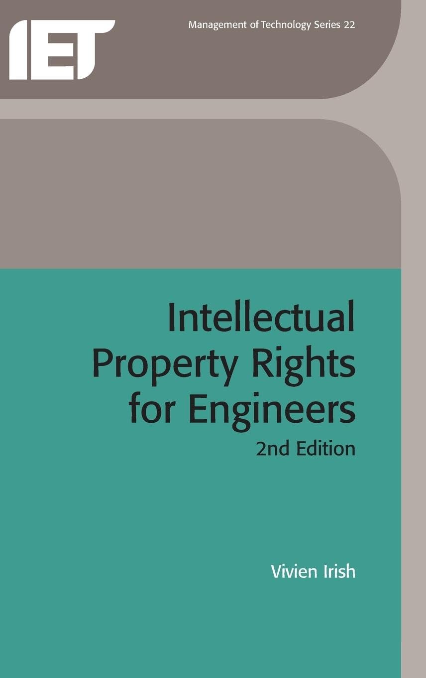 Libro de propiedad intelectual para ingenieros sobre historia de la tecnología