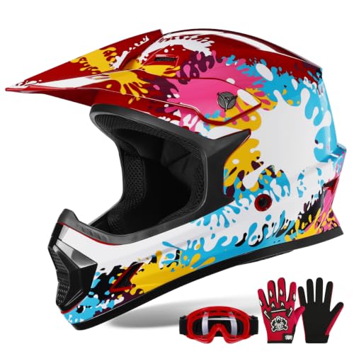 amazon motorcycle helmets for kid XFMT: Youth Kids Helmet How to Choose the شنط ضهر ILM B07 Youth Motocross Color:Sandstone Grey