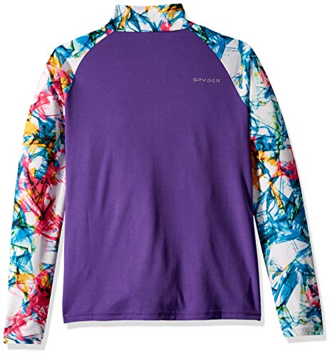 Spyder Girls' Surface Zip T-Neck2