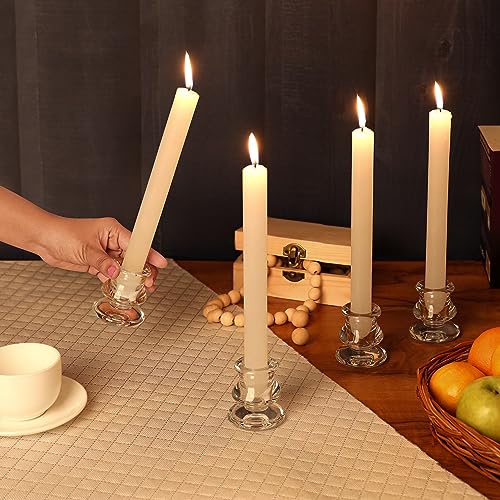 Belle Vous 12 Pezzi Portacandele Vetro Trasparente...