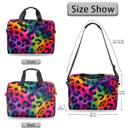 Maletín Colorful Leopard Camo para Laptop 16in miniatura 6