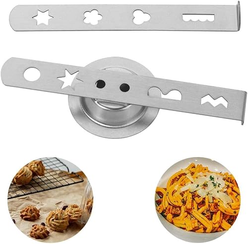 Miniatura 6 de Accesorio para hacer galletas, accesorio de pastelería, accesorio de molinillo de carne de acero inoxidable, accesorio de prensa de galletas,