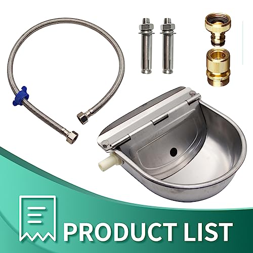 Lucky Farm Automatic Cattle Waterer Horse Sheep Goat Pig Dog Water Trough 4 In1 Livestock Watering Equipment thumb #1