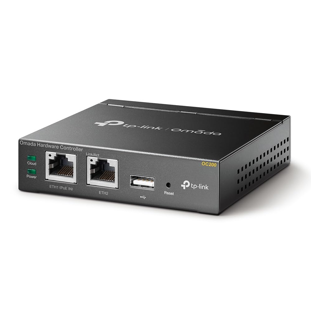 TP-Link Omada OC200 Contrôleur, gérer jusqu'à 100 Omada Points d'accès, 20 Omada switches et 10 Omada routeurs