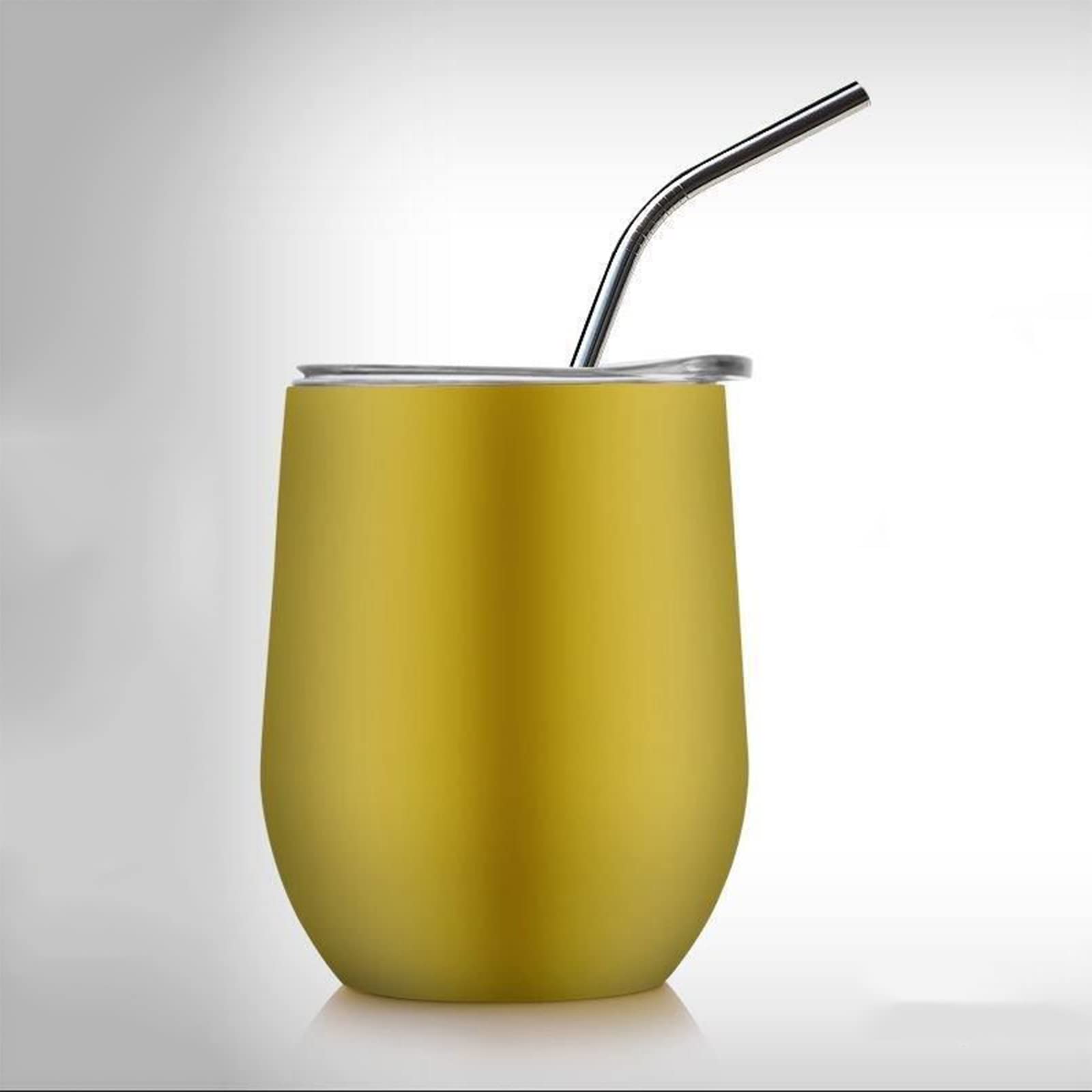 Kubek kawy próżniowe termos filiżanki kawy tumbler ze stali nierdzewnej podróż puchar wodny filiżanki butelki termokup na imprezę,Yellow