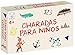 Juego de Mesa Charadas para niños Juego de Mesa Educativo Familiar Fun Children Charades Juego de Cartas Happy Family Game for Young Children Fun For Kids Juego de Mesa para niños de más de 4 años