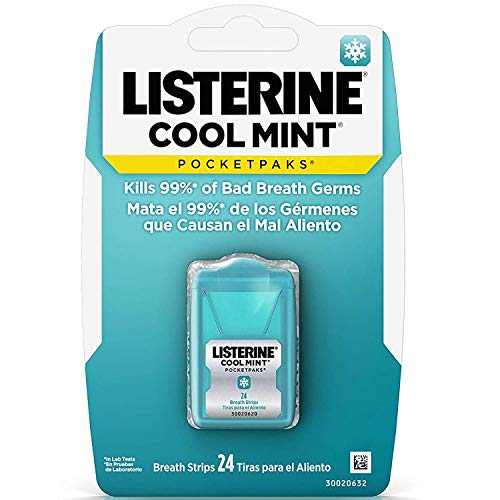 Listerine Pocketpaks Cool Mint Atemstreifen 24 Stück
