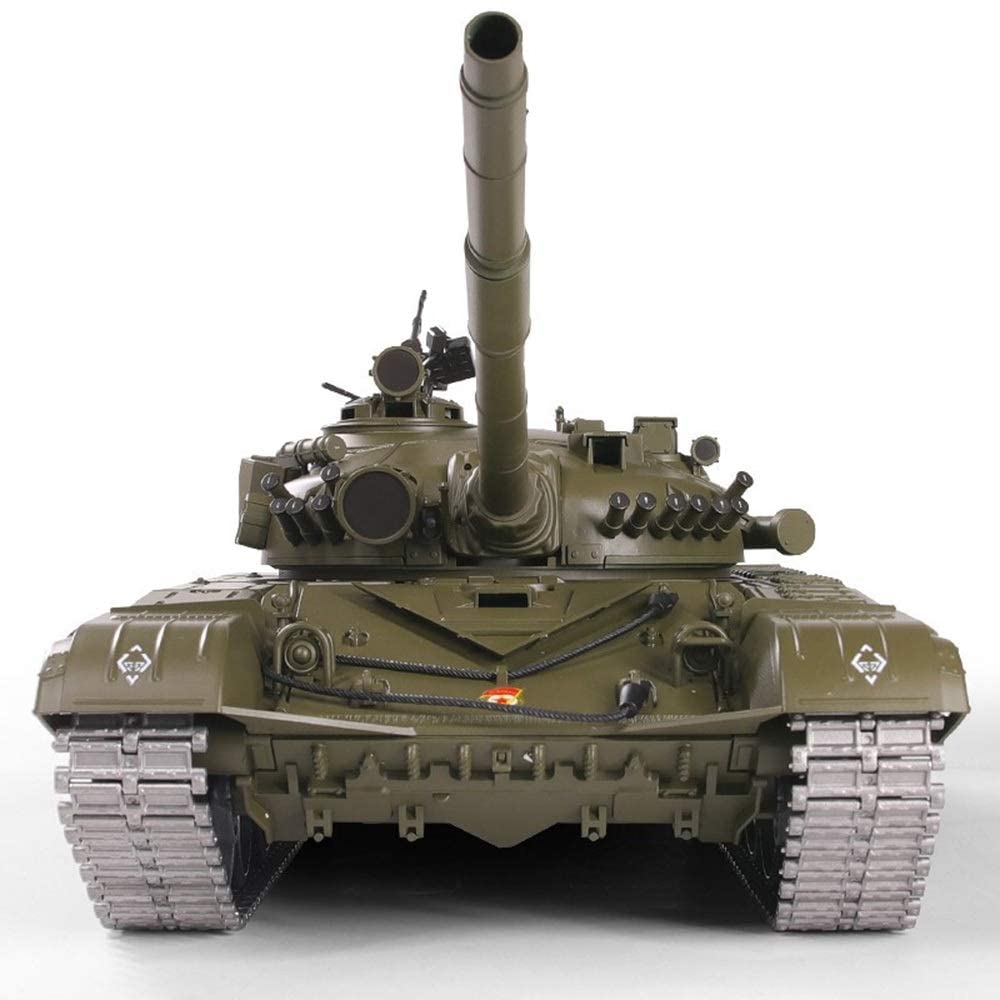 Buy QQMMDD Remote Control Tank, RC Tank Russian T72 Main Battle Tank 1