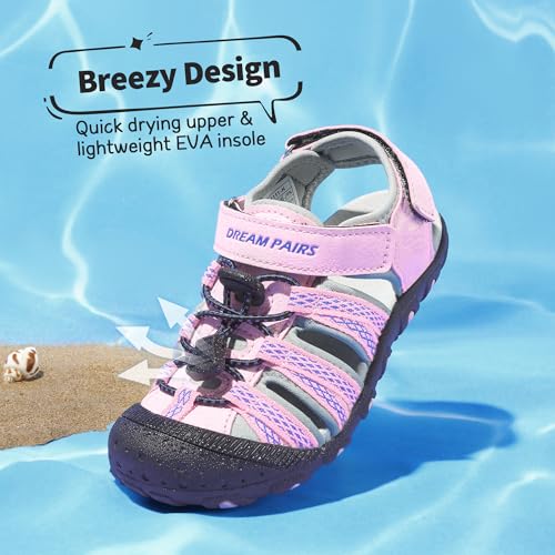 Image of DREAM PAIRS Unisex Summer Water Athletic Sandals
