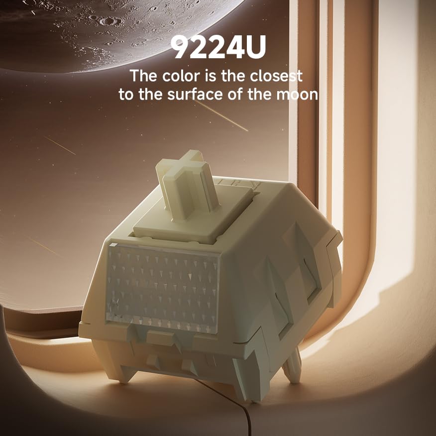 KAILH Official Box Luna Linear Switch Slope-surfaced Light Pipe HI