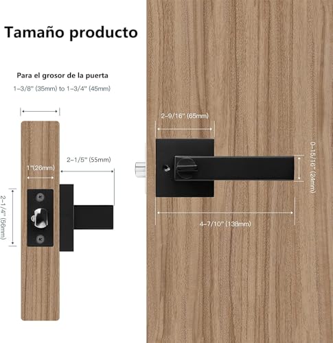 Manijas chapas para puertas 21 Imagen adicional