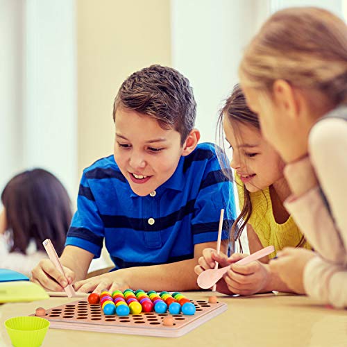 Herefun Puzzle Legno con Perline, Giocattoli