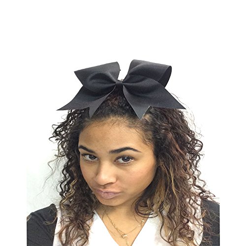 Chosen Bows Big Classic Cheer Bow, Black