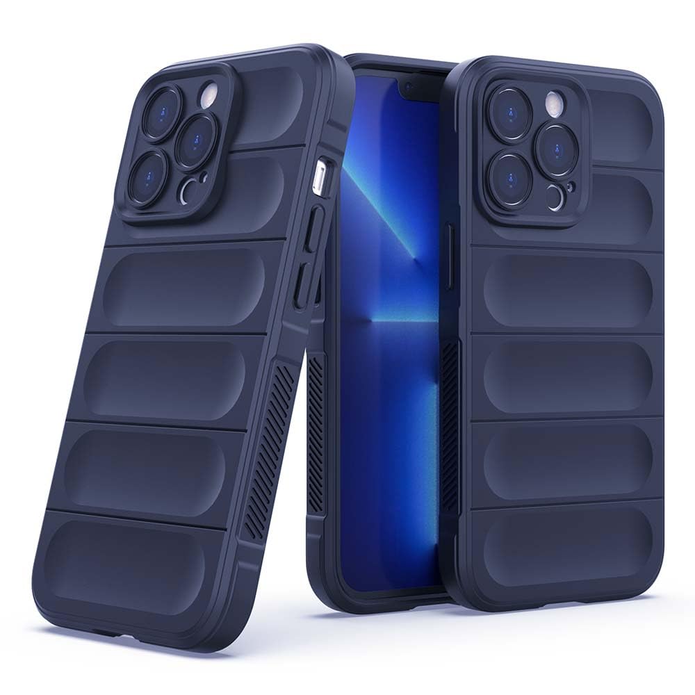 amazon basics Mobile Cover for Apple iPhone 13 Pro | Full Camera Protection | Liquid Silicon Case | Flexible Bumper Case for Apple iPhone 13 Pro (Dark Blue) (B0D1MGJP54) Amazon Price History, Amazon Price Tracker