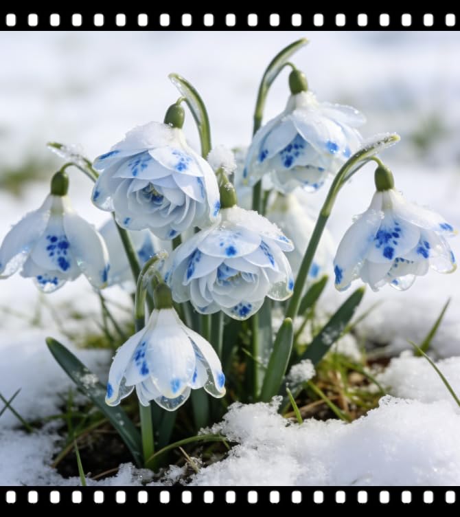 Hardy Perennial Snowdrop Bulbs, Mysterious and Magical Snowdrop Bulbs, a top Choice for Spring Garden Decoration Hardy Perennial, Excellent Display-1 Bulb-D