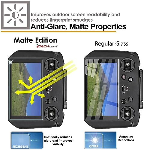 TECHGEAR ANTI GLARE GLASS Protector Compatible with DJI RC Pro Controller - Image 4
