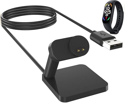 Miniatura 6 de 5V 1A Smartwatch Cargador Cuna Base Base de Carga Soporte para Xiaomi Mi Band 567 NFC Accesorio