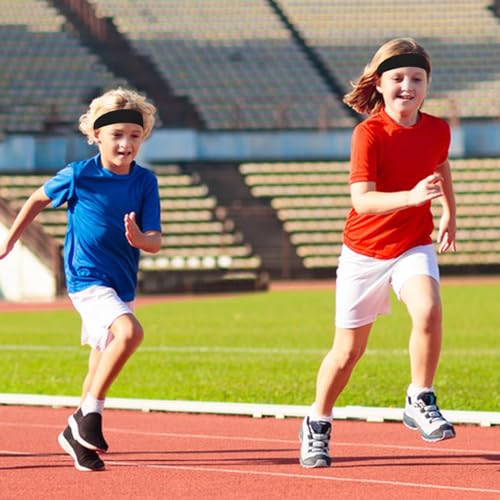Wy Lighting Level 560249_1_MGWXMNY1 Soccer Headband 2 Pcs Sports Fan Sweat Bands Youth Football Players Headwear Cooling Head Band Helmet Sweatbands Swimming Basketball Baseball Elastic Wrap Towel Boys Costume thumb #3