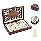 FOMIYES 1 Set Domino-Set Premium Classic 28 Stück Double Six Domino Unterhaltung Freizeit Party Spiel Spielzeug mit Holzbox für Kinder