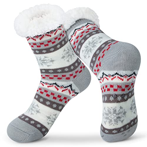 Justay Sowarm Kuschelsocken Damen hüttensocken Damen Warme...