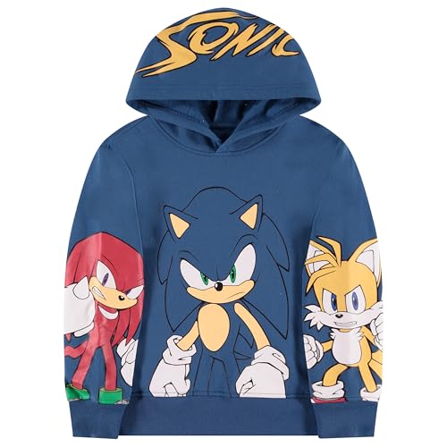 Image of Sonic The Hedgehog Boys Graphic Hoodie and Jogger Pants 2-Piece Outfit Set- Sizes 4-20