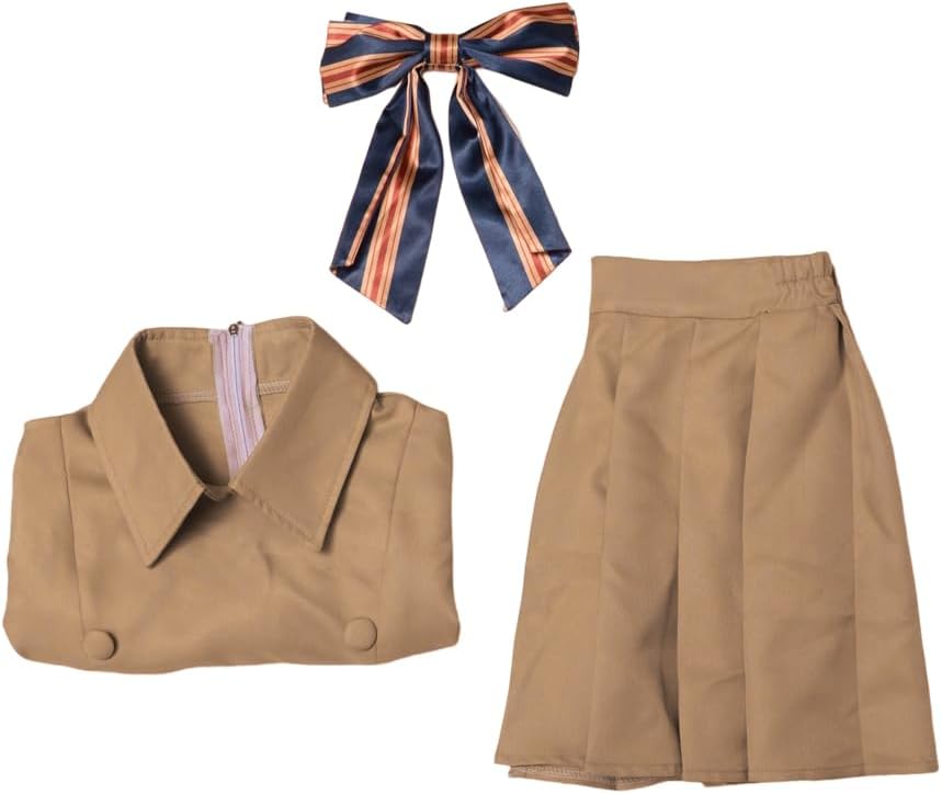 RocailleCos Horror Movie Megan Cosplay Costume Dress Megan Costume Crop Top Skirt Sailor Suit for Women - Image 6