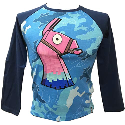 Global Brands Group  Camiseta de manga larga  Compatible con Fortnite Battle Royal  Niño/niño varios tamaños disponibles multicolor 10 Años