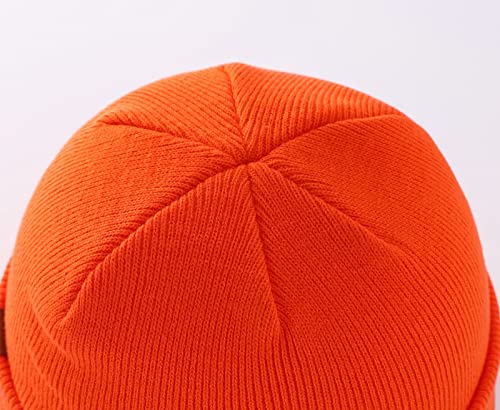 Image of Home Prefer Mens Winter Hats Acrylic Knit Cuff Beanie Cap Warm Womens Beanie Hat