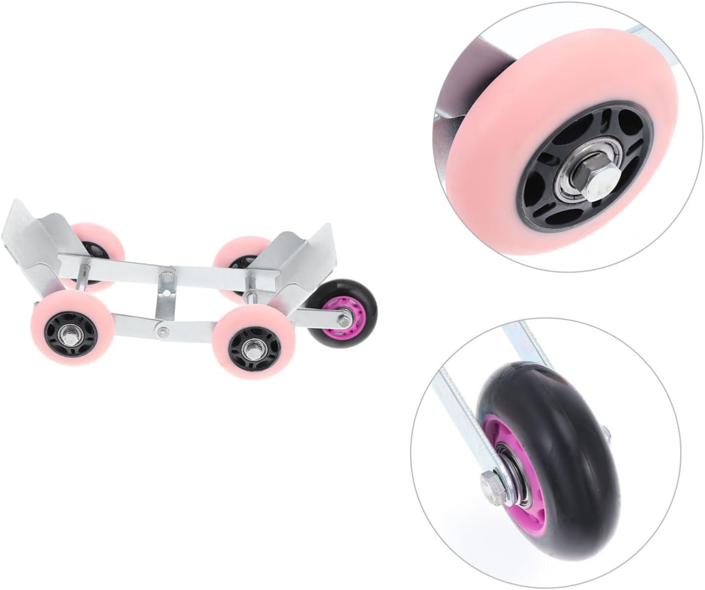 Gatuida Electric Vehicle Trailer Wheel Dolly Flat Tire Tire Dolly Car Moving Tool