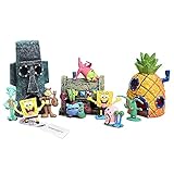 11-teiliges Set. Spongebob Schwammkopf Aquarium-Dekorations-Set, 11-teilig