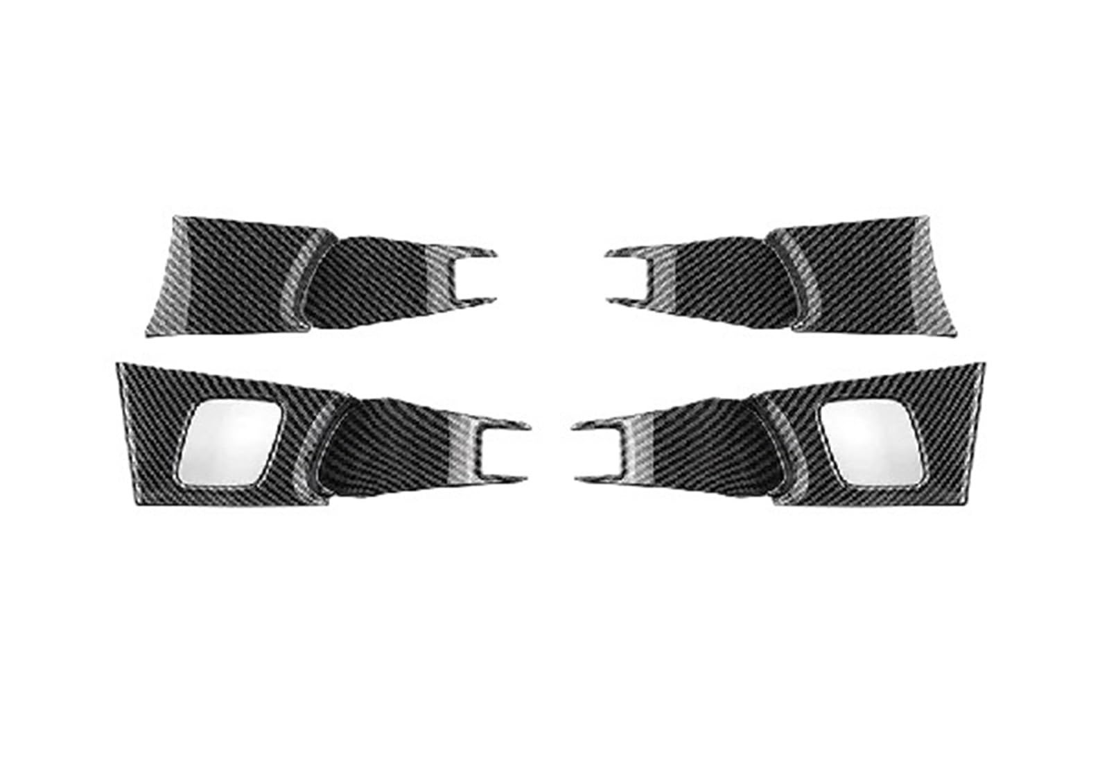 OOPUHKSY for Civic 11th Gen 2022 2023 Car Interior Handle Bowl Cover Trim Accessories