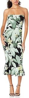 Norma Kamali Women's Strapless Fishtail Dress to Midcalf
