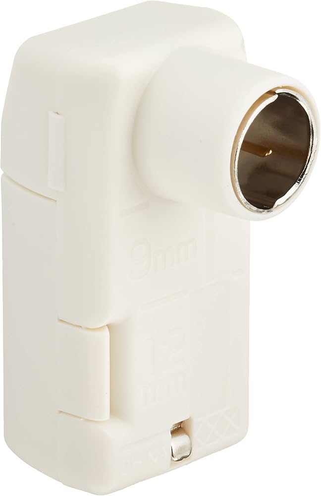 アンテナの壁面プラグ Amazon | マスプロ電工 4K8K対応 アンテナプラグ 直付け AP7W(W