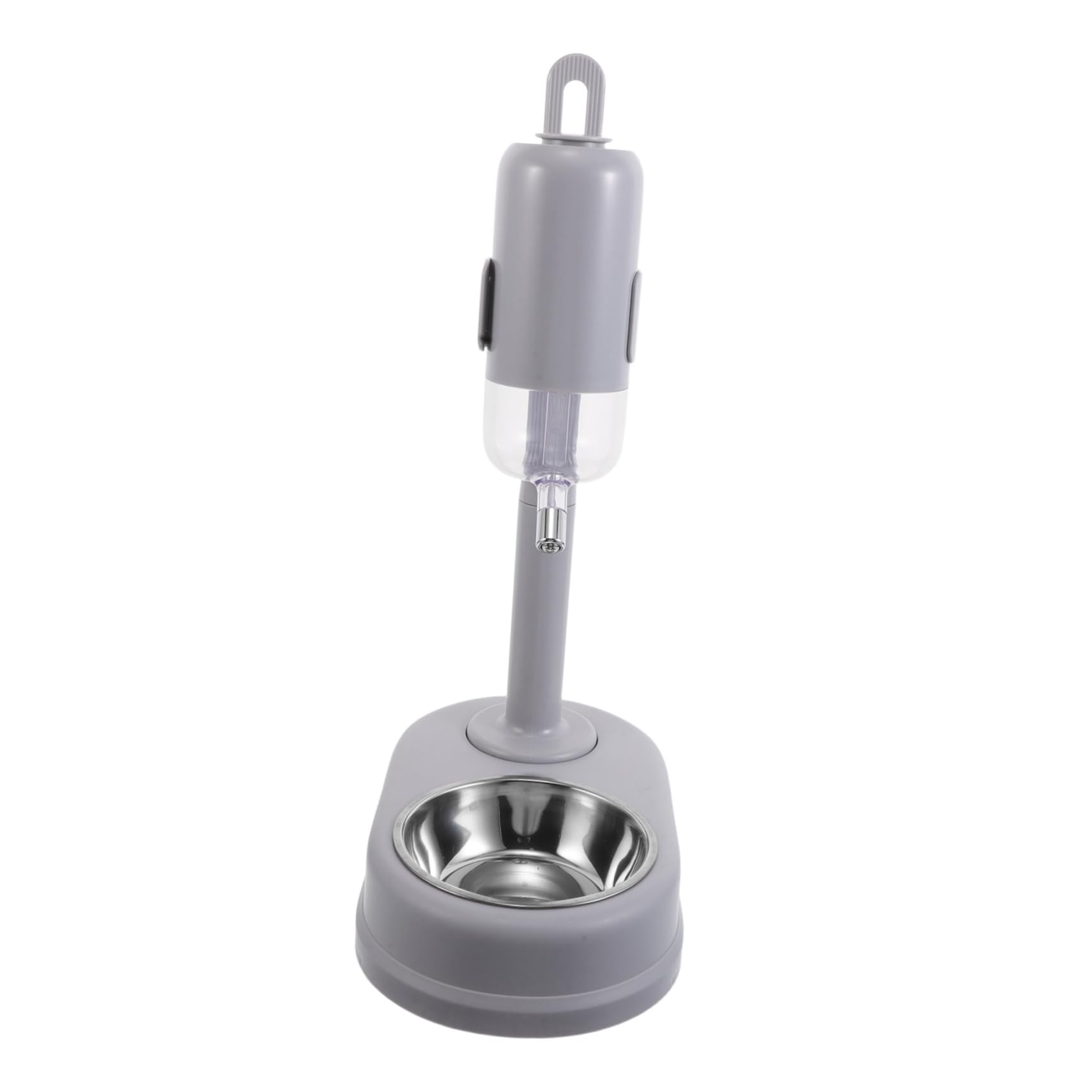 POPETPOP Contenedor de Alimentación para Mascotas Altura Dispensador de Alimentos y Bebedero Automático Bola Rodante para Comederos para Perros y Gatos